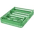 Modway Horizon Stainless Steel Full Metal Bed Frame in Green