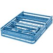 Modway Horizon Stainless Steel Queen Metal Bed Frame in Light Blue