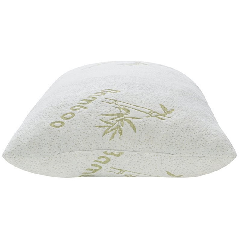 Modway Relax Rayon and Polyester Fabric King Size Pillow in White