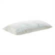 Modway Relax Rayon and Polyester Fabric King Size Pillow in White