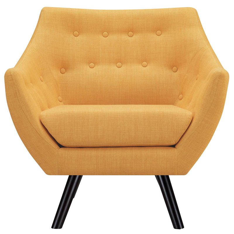 Modway Allegory Accent Chair in Mustard - EEI-2549-MUS