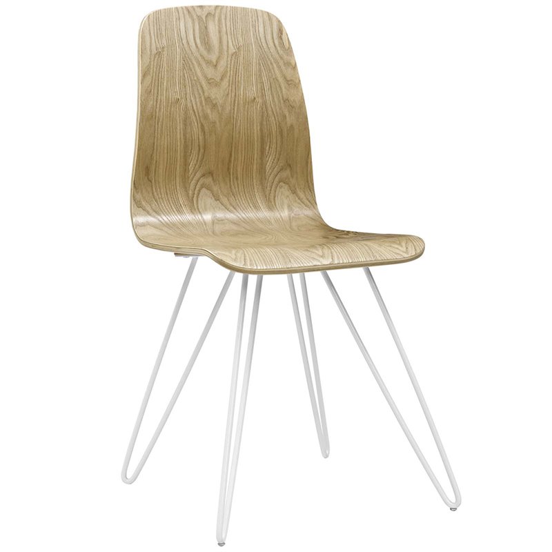Modway Drift Bentwood Dining Side Chair in Natural Cymax Business
