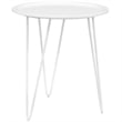 Modway Digress Modern Fiberboard Wood and Steel Side Table in White