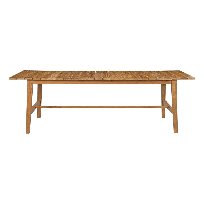Modway Dorset Teak Wood Outdoor Patio 98.5