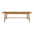 Modway Dorset Teak Wood Outdoor Patio 98.5