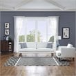 Modway Ailani 8' x 10' Area Rug in Black and White