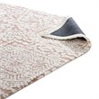 Modway Javiera Contemporary Moroccan 5' x 8' Area Rug in Ivory and Rose