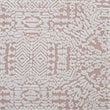 Modway Javiera Contemporary Moroccan 5' x 8' Area Rug in Ivory and Rose