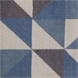 Modway Kahula Mosaic 5' x 8' Area Rug in Blue and Gray
