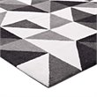 Modway Kahula Mosaic 8' x 10' Area Rug in Gray and White