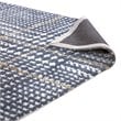 Modway Kaja 5' x 8' Area Rug in Ivory and Cadet Blue