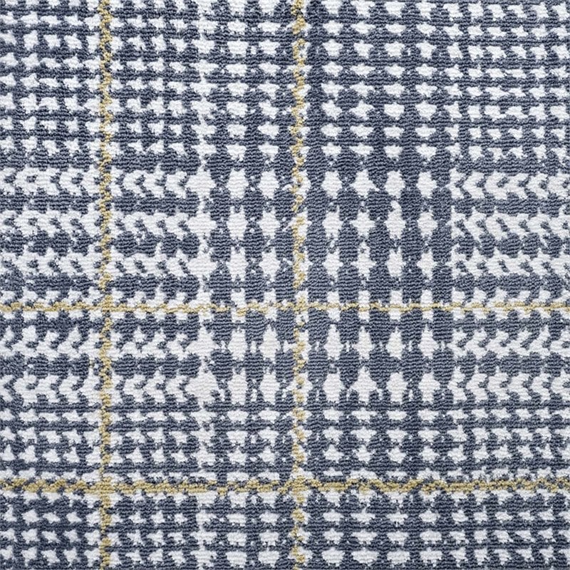 Modway Kaja 5' x 8' Area Rug in Ivory and Cadet Blue