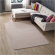 Modway Kaja 5' x 8' Area Rug in Ivory and Cameo Rose