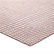Modway Kaja 5' x 8' Area Rug in Ivory and Cameo Rose