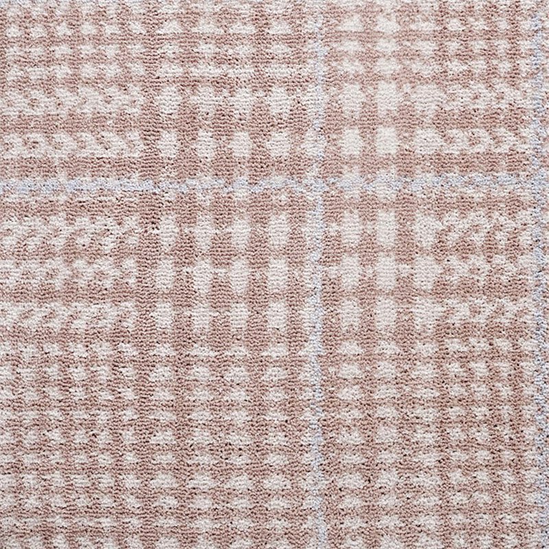 Modway Kaja 5' x 8' Area Rug in Ivory and Cameo Rose