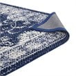 Modway Kazia Medallion 5' x 8' Area Rug in Blue and Ivory