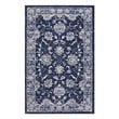 Modway Kazia Medallion 5' x 8' Area Rug in Blue and Ivory