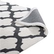 Modway Lida Moroccan Trellis 8' x 10' Area Rug in Ivory and Charcoal