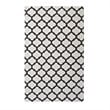 Modway Lida Moroccan Trellis 8' x 10' Area Rug in Ivory and Charcoal