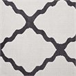 Modway Marja Moroccan Trellis 8' x 10' Area Rug in Ivory and Charcoal