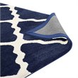 Modway Marja Moroccan Trellis 8' x 10' Area Rug in Navy and Ivory