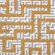 Modway Nahia Maze 8' x 10' Area Rug in Gray and Banana Yellow