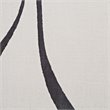 Modway Therese Abstract Swirl 5' x 8' Area Rug in Ivory and Charcoal