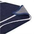 Modway Therese Abstract Swirl 5' x 8' Area Rug in Navy and Ivory