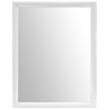 Modway Tracy Modern Style MDF and Rubberwood Mirror in White Finish