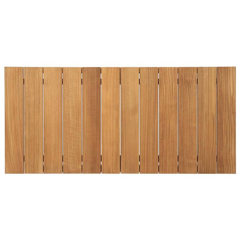 Modway Bayport 4-Piece Wood Patio Sofa Set in Natural and White