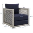 Modway Aura 15.5