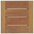 Modway Bayport 5-Piece Wood Patio Conversation Set in Natural and White