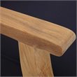 Modway Marina Left Arm Patio Chair in Natural and Navy