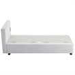 Modway Activate Modern Wood & Fabric Upholstered Sofa in White
