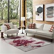 Modway Blume 4' x 6' Abstract Floral Area Rug