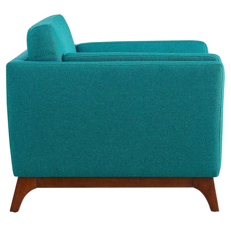 Light turquoise outlet accent chair