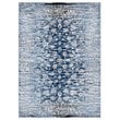 Modway Chiara 8' x 10' Floral Lattice Area Rug in Morroccan Blue