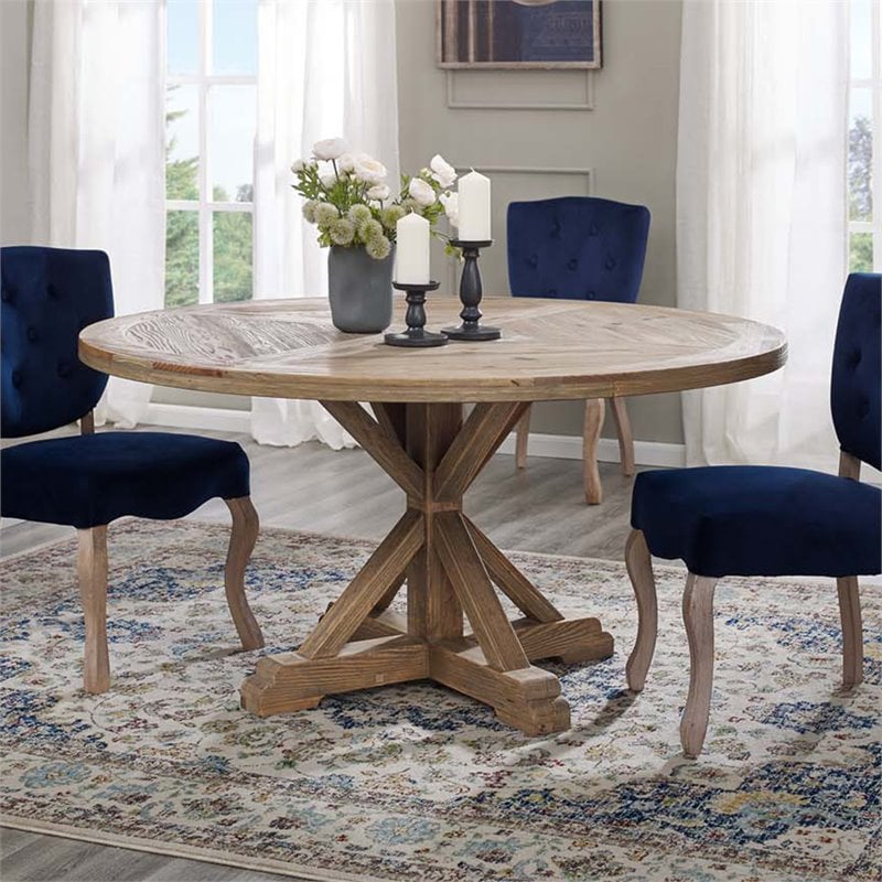 modway column dining table