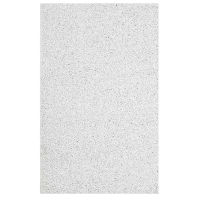 Modway Enyssa 5' x 8' Shag Area Rug in Ivory White