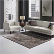 Modway Gamela 5' x 8' Ornate Floral Medallion Area Rug in Dark Brown