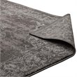 Modway Gamela 5' x 8' Ornate Floral Medallion Area Rug in Dark Brown