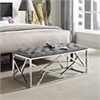 Modway Intersperse Tufted Velvet Polyester Bench in Silver and Gray