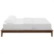 Modway Lodge Full Mates Platform Bed in Cappuccino