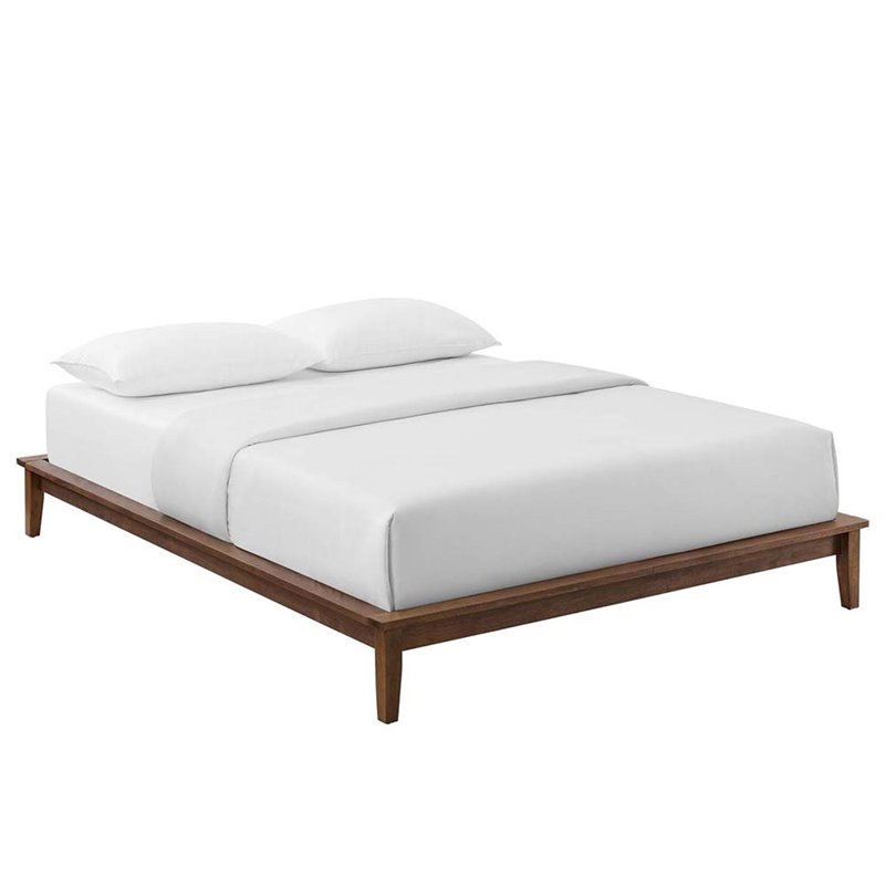 Modway Lodge Full Mates Platform Bed in Cappuccino