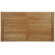 Modway Marina 7-Piece Solid Teak Wood Patio Dining Set in Natural and White