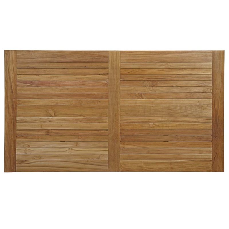 Modway Marina 9-Piece Wood Outdoor Patio Dining Set in Natural and White