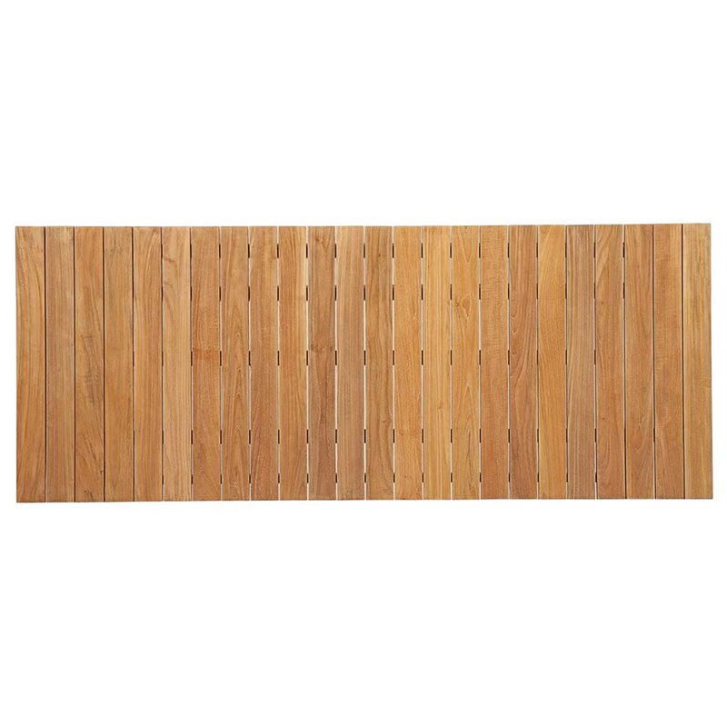 Modway Marina 7 Piece Outdoor Patio Teak Dining Set in Natural