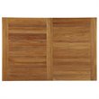 Modway Marina 7-Piece Teak Wood Outdoor Patio Dining Set in Natural