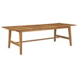 Modway Marina 7 Piece Outdoor Patio Teak Dining Set in Natural