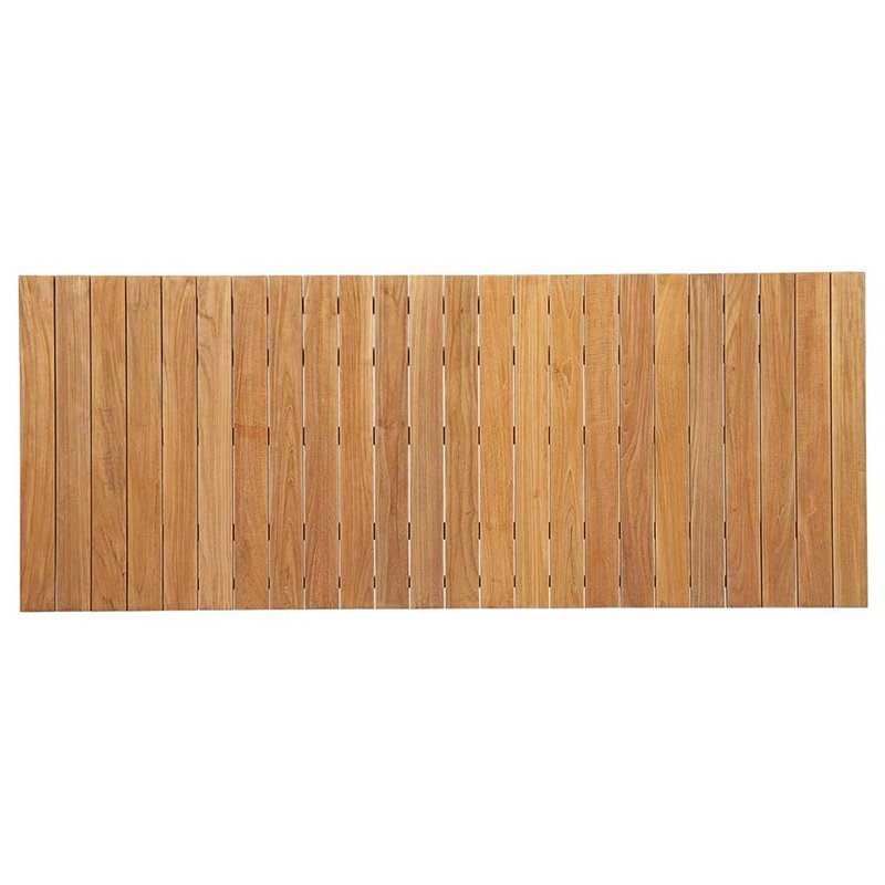 Modway Marina 7 Piece Outdoor Patio Teak Dining Set in Natural